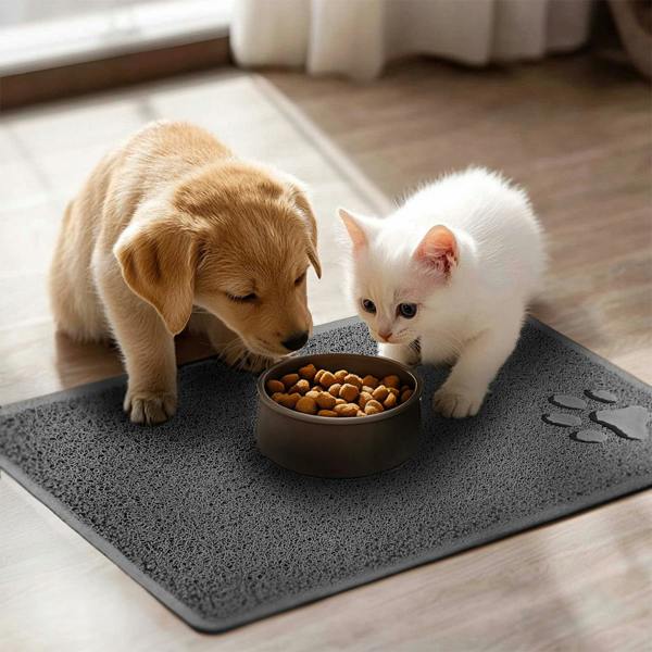 Nicoman Pet Feeding Mat, Mini Paw Design 75x44 cm