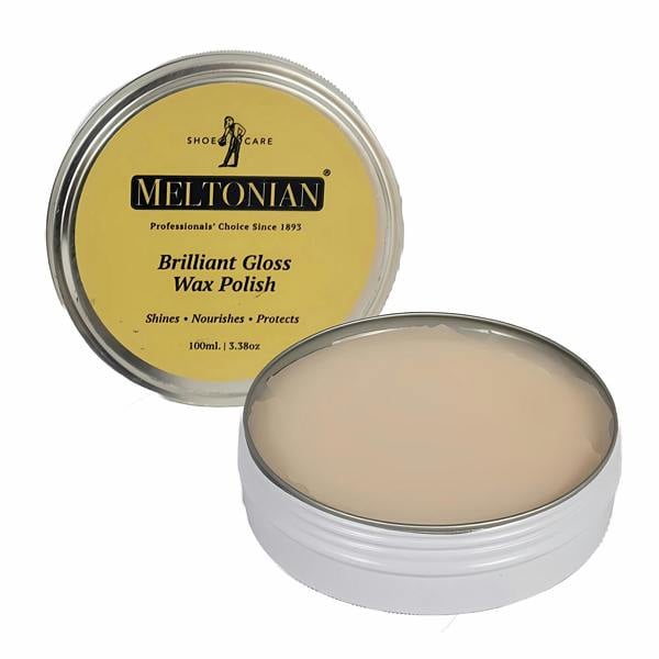 Meltonian Brilliant Gloss Wax Polish - High Gloss Durable Protection 100ml
