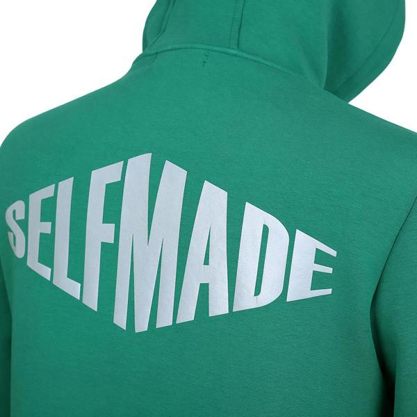 David WeJ Self Made Zip Hoodie - Green