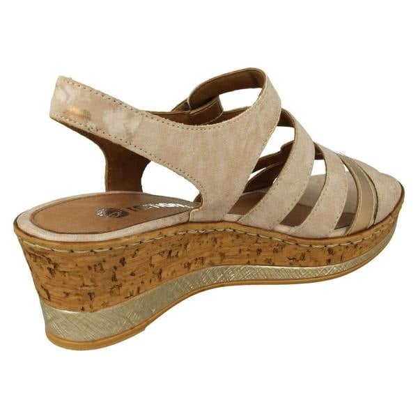 Remonte Ladies Remonte Wedge Heeled Sandals D4751