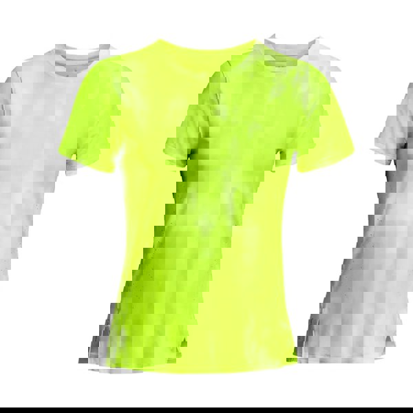 Under Armour Womens/Ladies Launch Elite Printed T-Shirt - Yellow