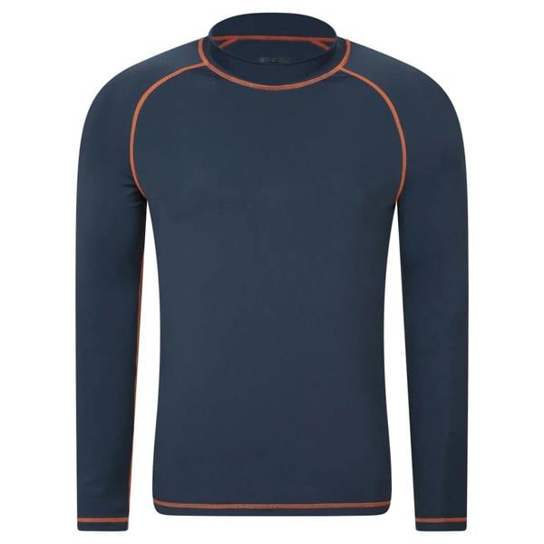 Animal Mens Long-Sleeved Rash Top - Light Purple - 