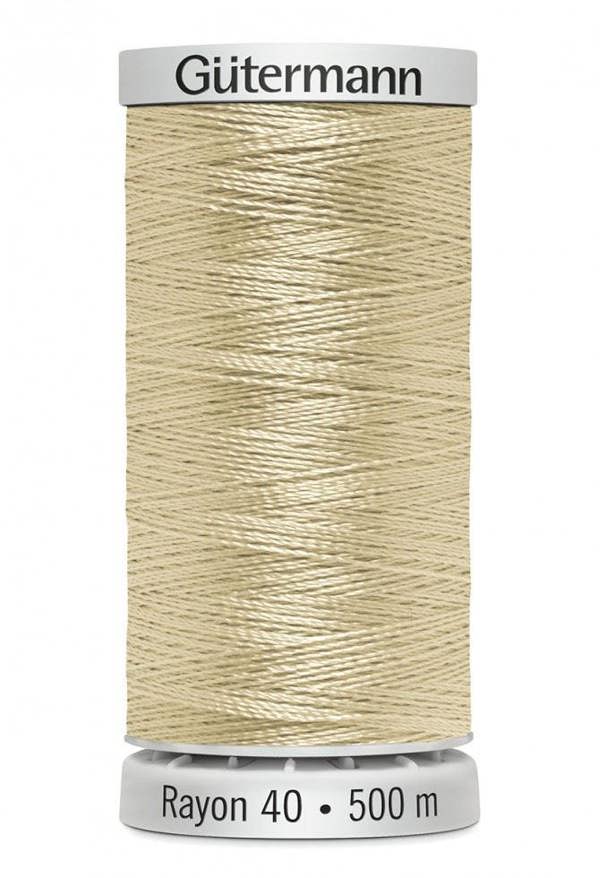 Gutermann No 40 Sulky Rayon Embroidery Thread 500m Rayon Thread Suitable For Embroidery