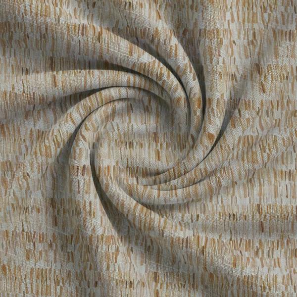 Bobbi fabric close-up in Ochre