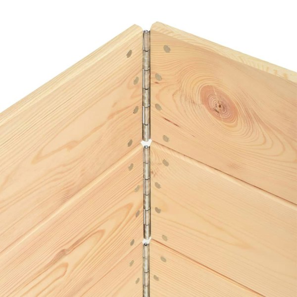 Berkfield Pallet Collars 3 pcs 60x80 cm Solid Pine Wood