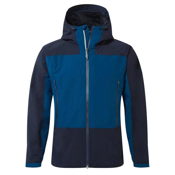 Craghoppers Mens Expert Active Jacket - Poseidon Blue/Dark Navy - 