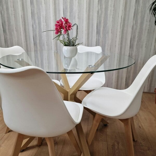 Kosy Koala Dining Table Set with 4 Chairs Dining Room, and Kitchen table set of 4