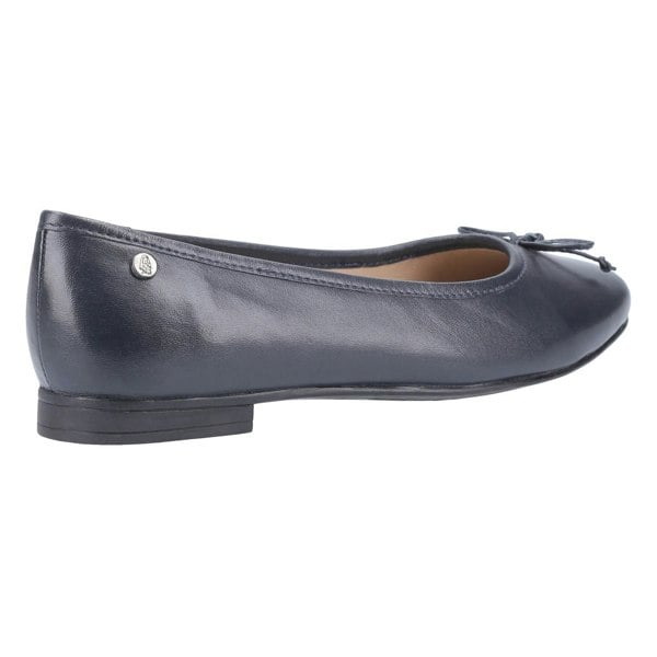 Hush Puppies Womens/Ladies Naomi Slip On Leather Ballet Pump - Navy