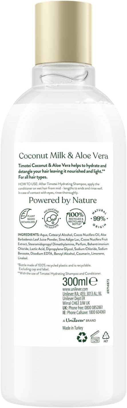 Timotei Hydrating Conditioner 300ml Pack of 2