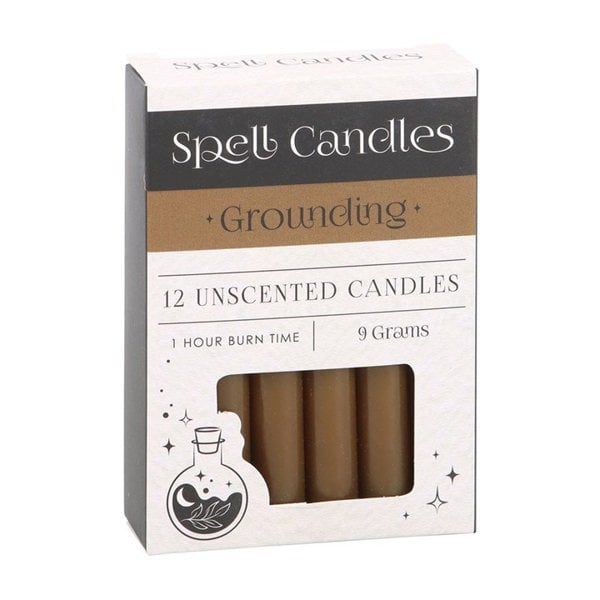 Serano Pack of 12 Grounding Spell Candles