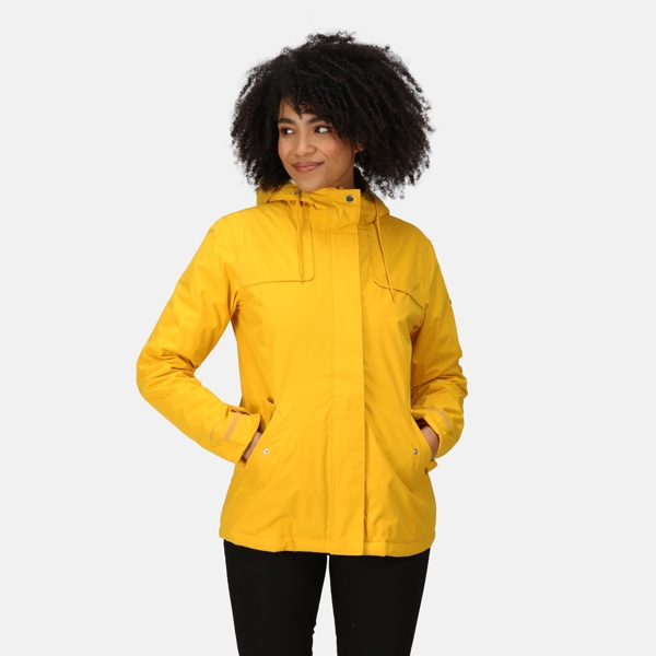 Regatta Women's Bria Faux Fur Lined Waterproof Jacket - Sunset