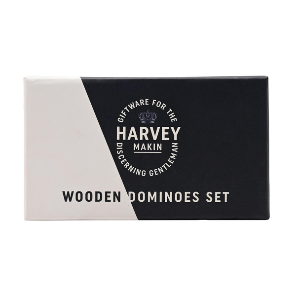 Harvey Makin Dominoes In Wooden Box