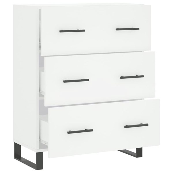 Berkfield Sideboard White 69.5x34x90 cm Engineered Wood