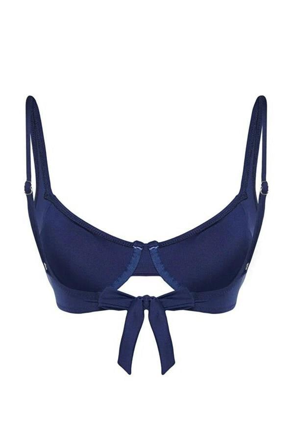 WOVCOR Ethnic Patterned Balconette Padded Bikini Top