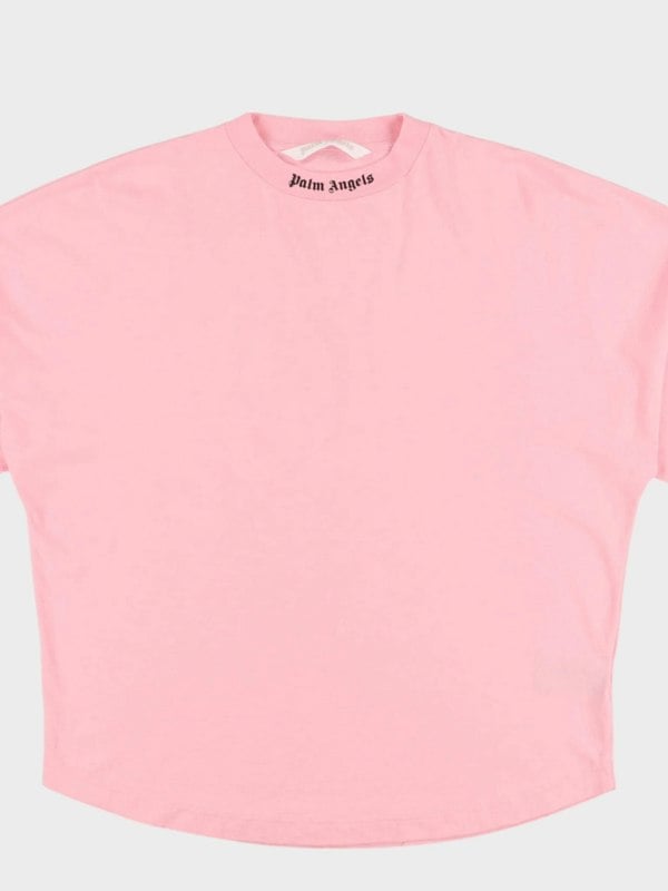 Palm Angels Classic Logo Long Sleeve Tee 'Almond Blossom' - Supplied FashionPalm Angels