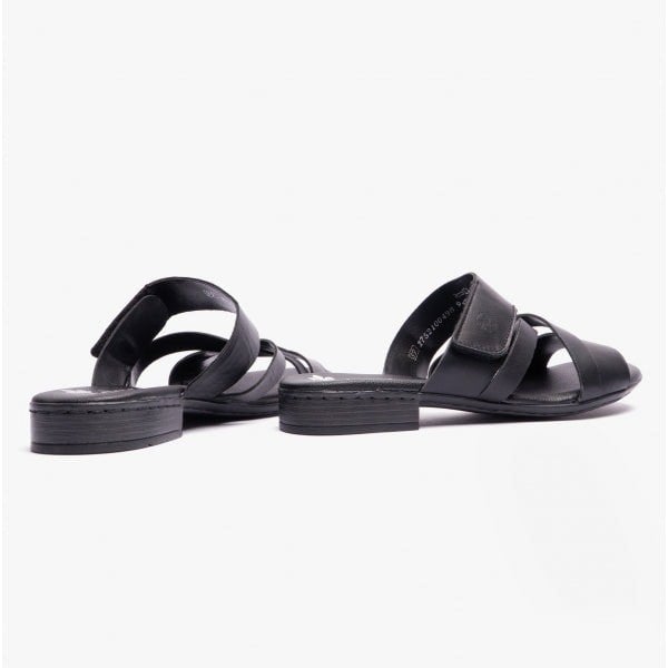 Rieker 60255-00 Womens Mules Black