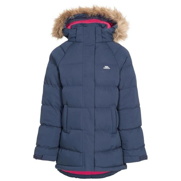 Trespass Girls Unique Padded Jacket - Navy - 