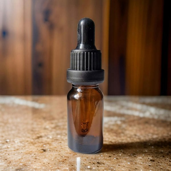 fragrance oil bottle with pipette