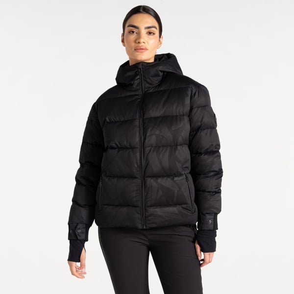 Dare 2B Women's Showcase Baffled Ski Jacket - Black Cire