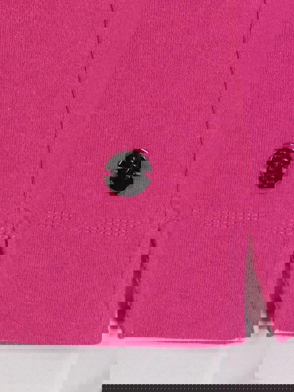 PennyPlain Notch Neck Top - Cerise