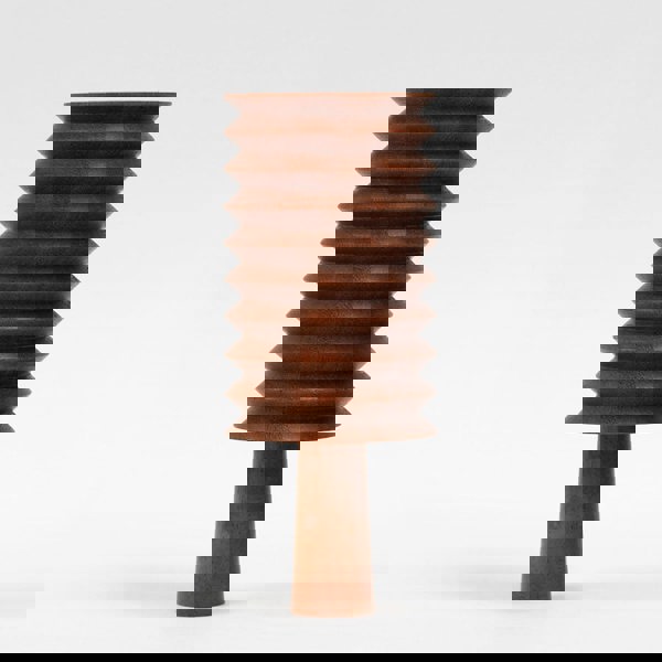 The Arboretum Handmade Wooden Zig-Zag Ornament