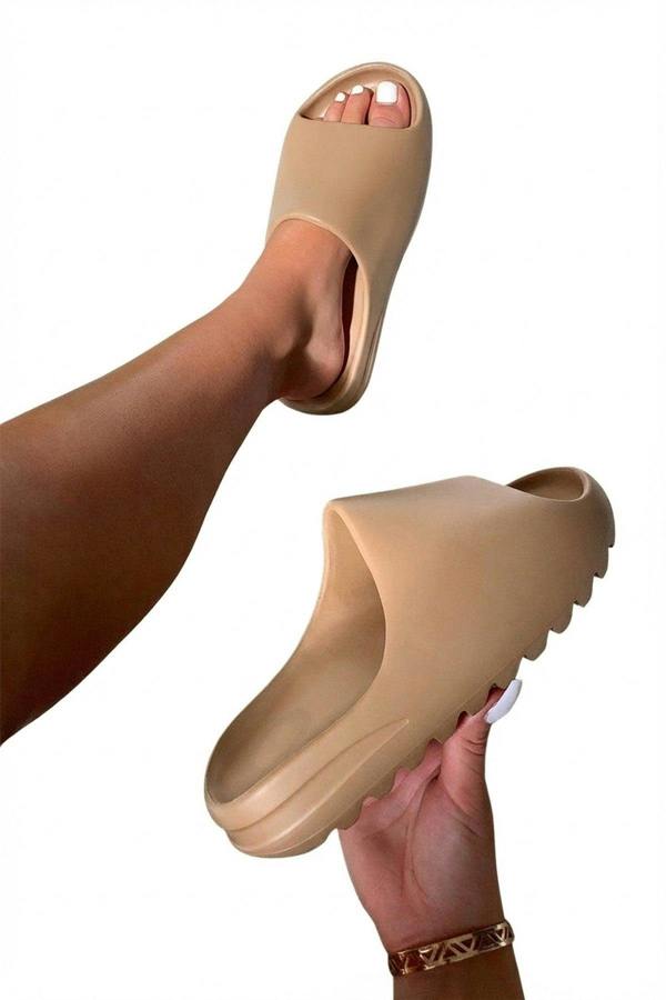 Lou Slip On Sandals - Mocha_wb