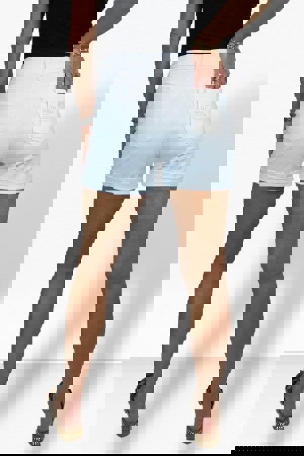 Paulo Due Women's Casual Turn Up Slim Fit Shorts