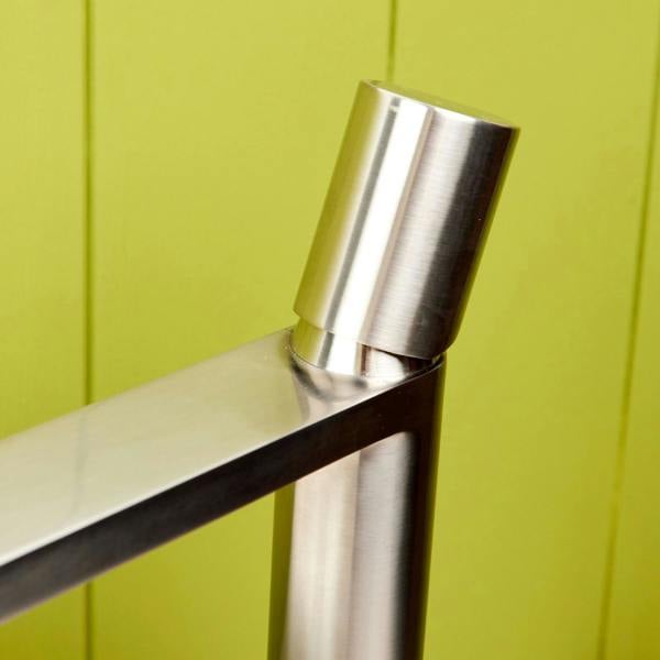 Flode Limingen | High Rise Mono Basin Mixer Tap | Brushed Steel