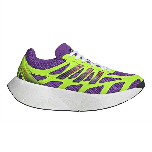 Adidas Womens/Ladies Adizero Aruku Running Trainers - Purple/Green/Metallic Silver - 