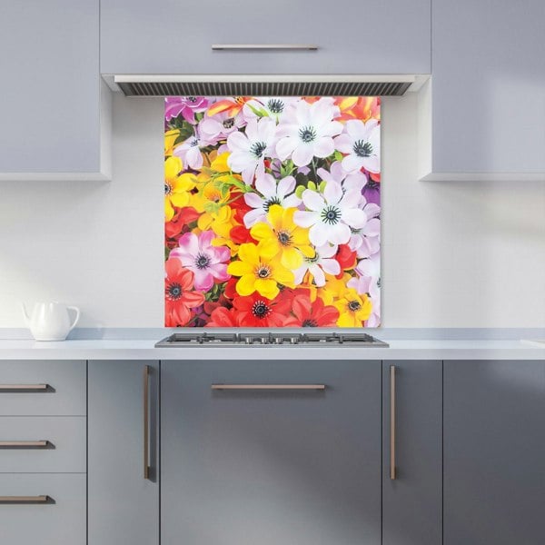 Warren Reed - Designer Spring Flowers Kitchen Splashback