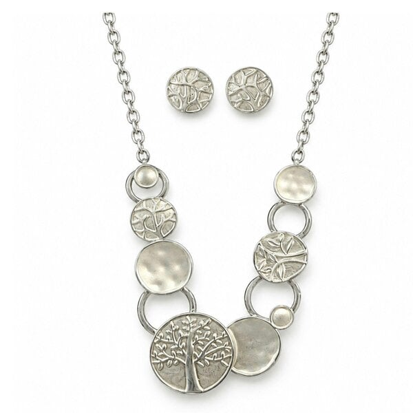 Love EMVY Tree of Life Necklace & Earrings Set