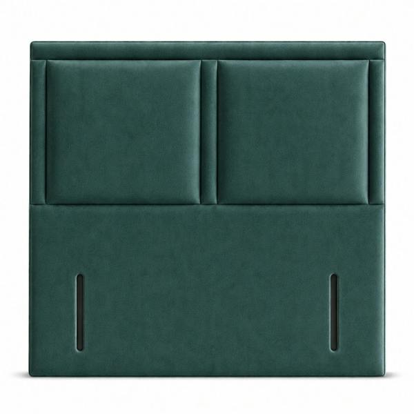 Great British Beds Tia Headboard - Green Plush