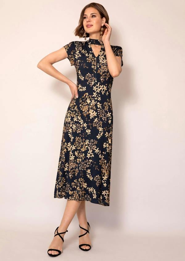 Alie Street London Saffie Dress (Golden Blossom)