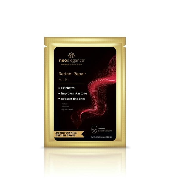 Retinol Repair Sheet Mask - Reduce Fine Lines - Neo Elegance Ltd