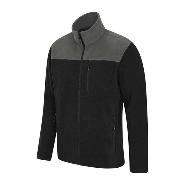 Mountain Warehouse Mens Buchanan Fleece Jacket - Dark Grey