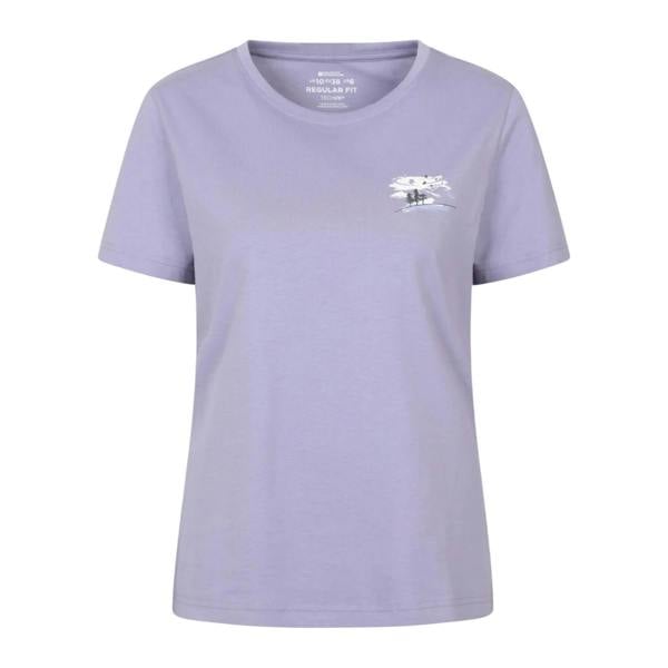 Mountain Warehouse Womens/Ladies Birds at Dusk T-Shirt - Purple - 