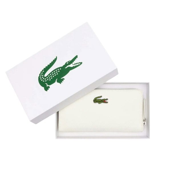 Lacoste Womens/Ladies Logo Purse - White