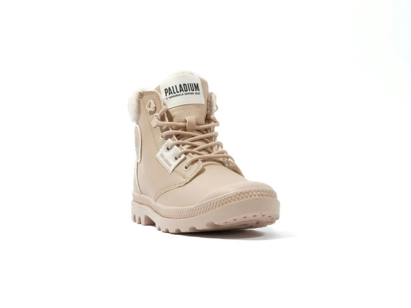 Palladium Pampa HI Snow Warm Leather Women's Cuban Sand Boots