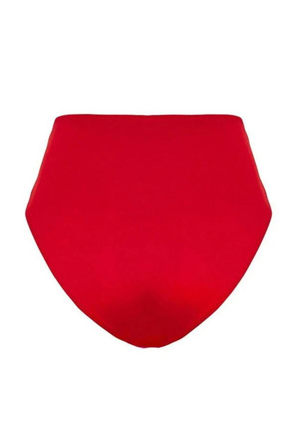 WOVCOR High Waist Hipster Basic Bikini Bottom