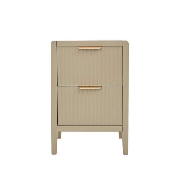 Cabinet Bits Castel 2 Drawer  Bedside Table