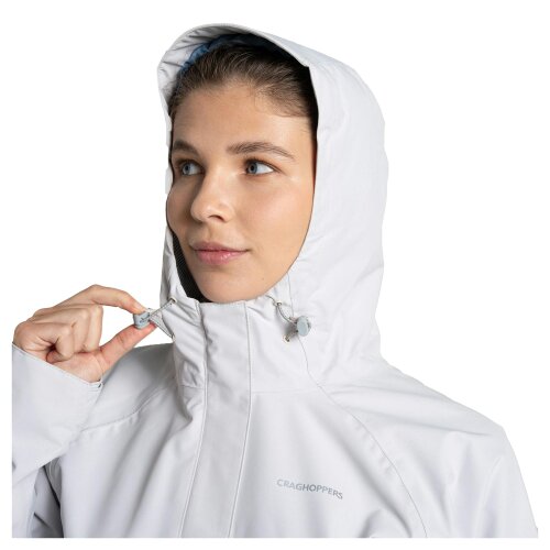 Craghoppers Womens Ossus Waterproof Jacket - Light Grey