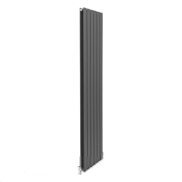 Designer Flat Panel Radiator - Anthracite Grey (1800mm x 420mm)