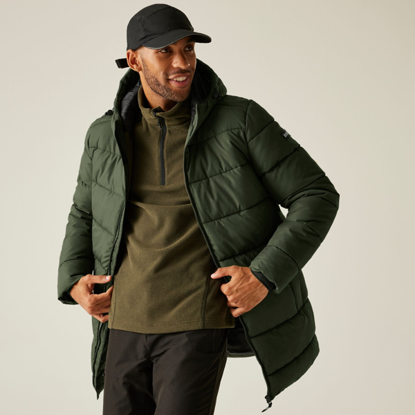 Regatta Mens Lakiver Padded Jacket - Dark Khaki