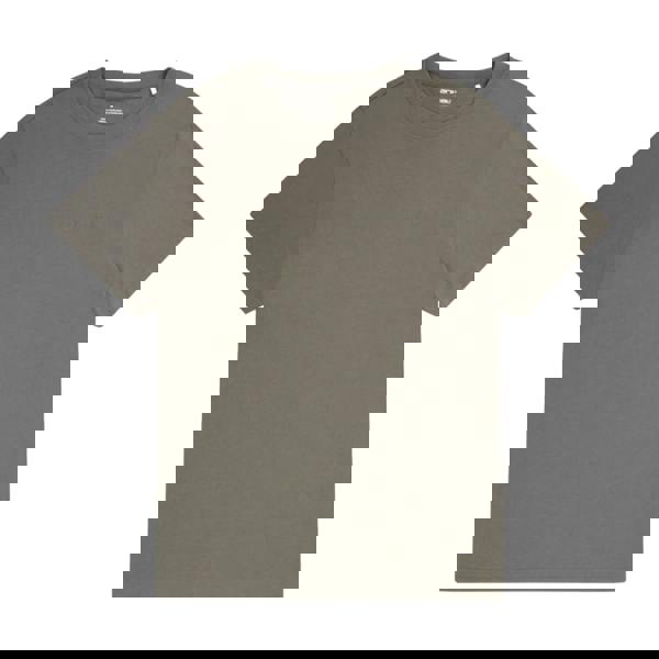 Animal Mens Icon Organic T-Shirt - Dark Khaki