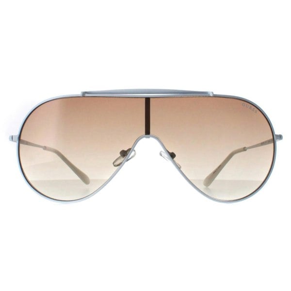 Guess Sunglasses GF0370 21F White Brown Gradient