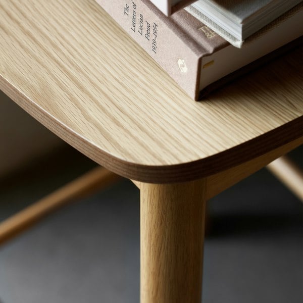 Furniture To Go Barlow Bar Stool Without Back in Matt Oak Set of 2