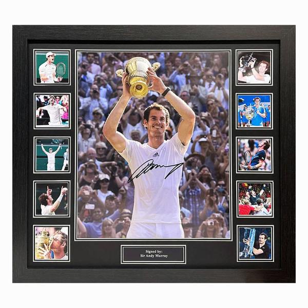 Unbranded Andy Murray framed & signed 16x20 photo