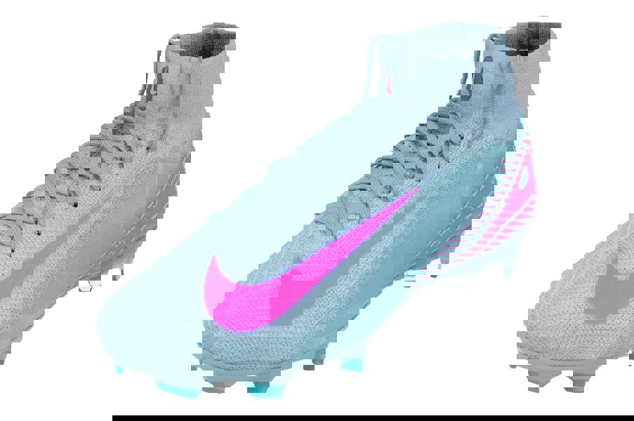 Nike Zoom Superfly 10 Elite FG Mens Football Boots FQ1454  301 - Ocean Cube Pink Blast 301 - Photo 0