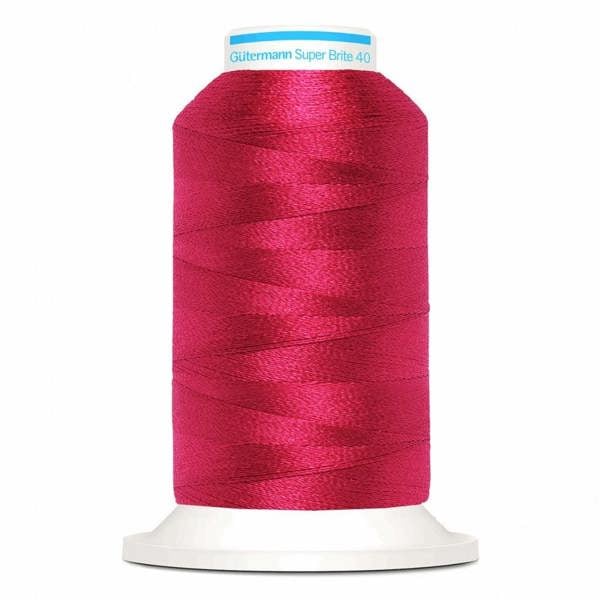 Gutermann Super Brite Polyester 40 Embroidery Thread 1000m Polyester Thread Suitable For Embroidery