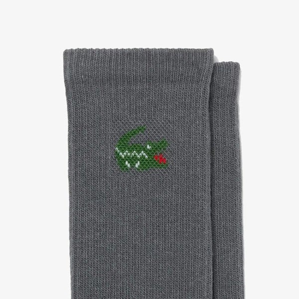 Lacoste 3-Pack Jacquard Crocodile Sport Socks